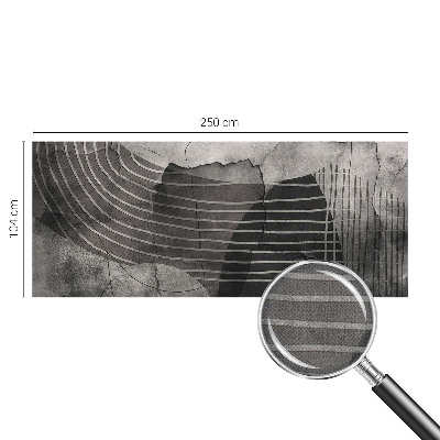 Selbstklebende Fototapete fürs Wohnzimmer Abstrakte Linien