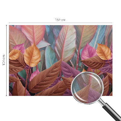 3D-Fototapete Bunte Blätter