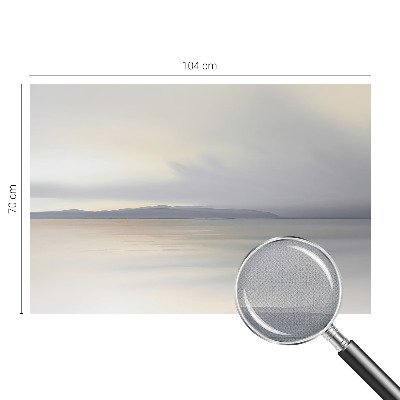 Selbstklebende Fototapete fürs Schlafzimmer Harmonische Landschaft