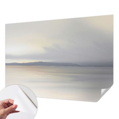 Selbstklebende Fototapete fürs Schlafzimmer Harmonische Landschaft