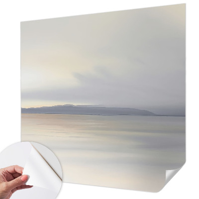 Selbstklebende Fototapete fürs Schlafzimmer Harmonische Landschaft