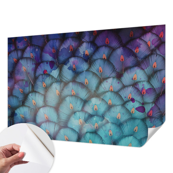 Fototapete nach Maß Bunte Federn