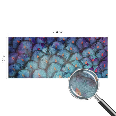 Fototapete nach Maß Bunte Federn