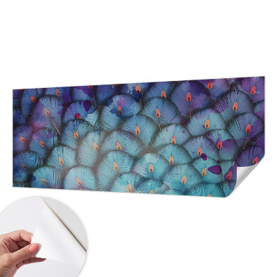 Fototapete nach Maß Bunte Federn