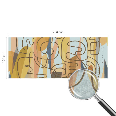 Motivtapete nach Maß Abstrakte Formen