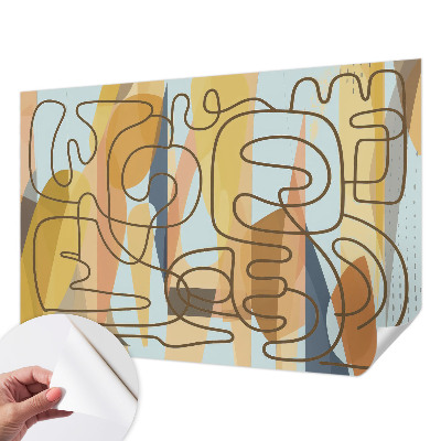 Motivtapete nach Maß Abstrakte Formen