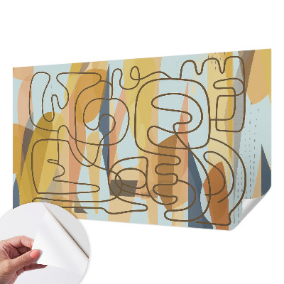 Motivtapete nach Maß Abstrakte Formen