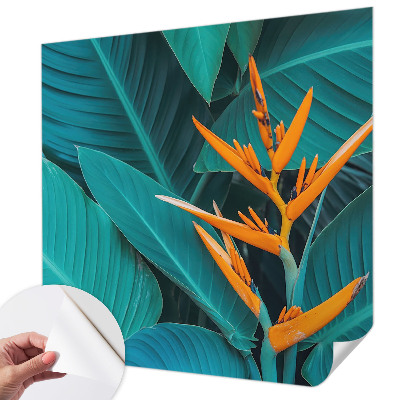 Motivtapete fürs Wohnzimmer Laubblüten