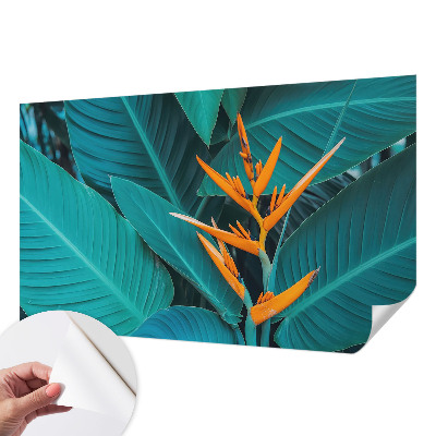 Motivtapete fürs Wohnzimmer Laubblüten