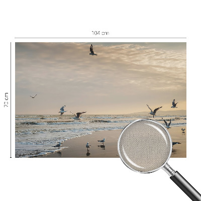 Vintage tapete Ruhe am Meer