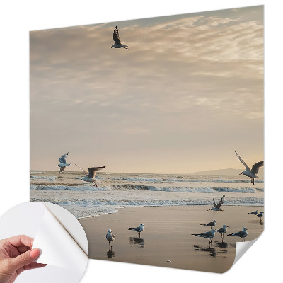 Vintage tapete Ruhe am Meer