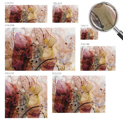 Fototapete in 3D-Optik Abstrakte Harmonie