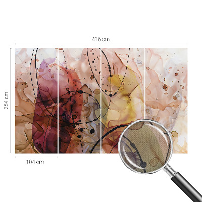 Fototapete in 3D-Optik Abstrakte Harmonie