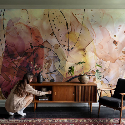 Fototapete in 3D-Optik Abstrakte Harmonie