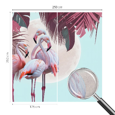 3D-Fototapete Exotische Vögel