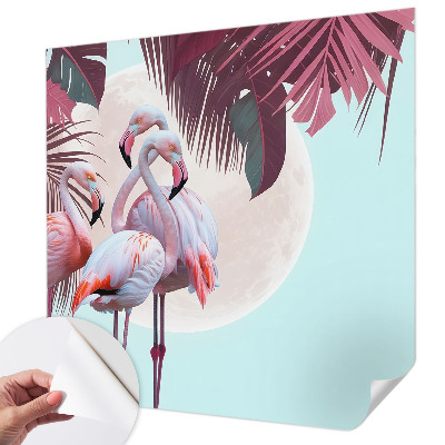 3D-Fototapete Exotische Vögel