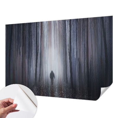 Selbstklebende Fototapete fürs Kinderzimmer Stille des Waldes