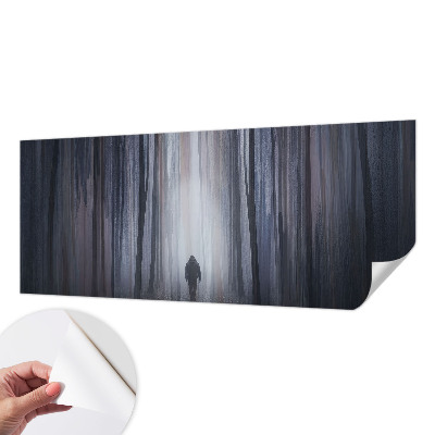 Selbstklebende Fototapete fürs Kinderzimmer Stille des Waldes