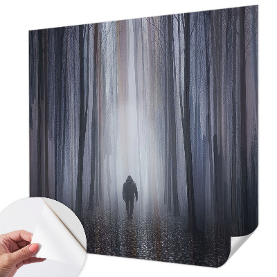 Selbstklebende Fototapete fürs Kinderzimmer Stille des Waldes