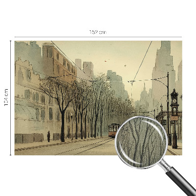 Selbstklebende Fototapete für die Wand Urbane Symmetrie