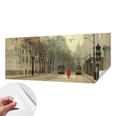 Selbstklebende Fototapete für die Wand Urbane Symmetrie