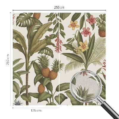 Selbstklebende Fototapete fürs Wohnzimmer Exotische Natur