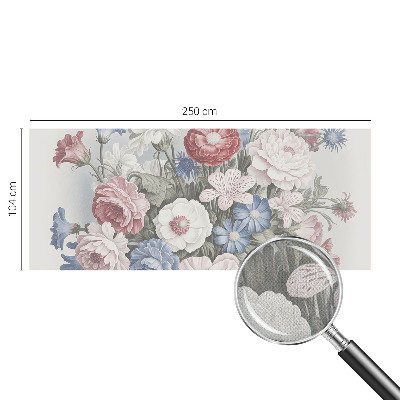 3D-Fototapete Bunter Blumenstrauß