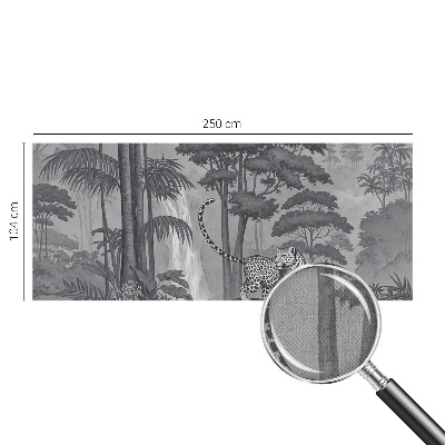 Fototapete in 3D-Optik Tropischer Dschungel