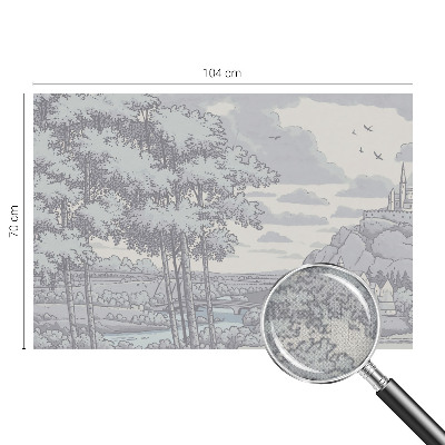 Motivtapete nach Maß Märchenhafte Landschaft