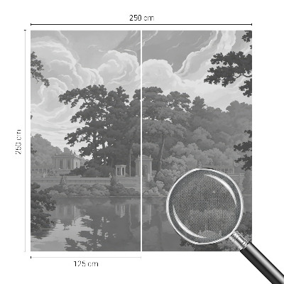 Selbstklebende Fototapete fürs Wohnzimmer Naturlandschaft