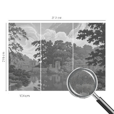 Selbstklebende Fototapete fürs Wohnzimmer Naturlandschaft