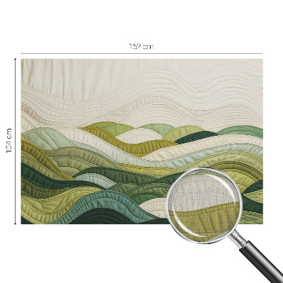 Selbstklebende Fototapete fürs Kinderzimmer Fabric Hills