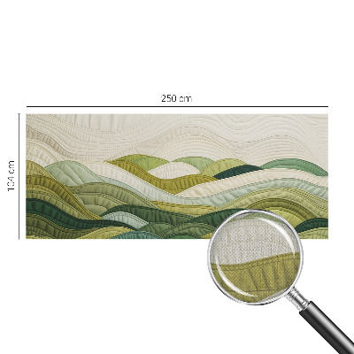 Selbstklebende Fototapete fürs Kinderzimmer Fabric Hills