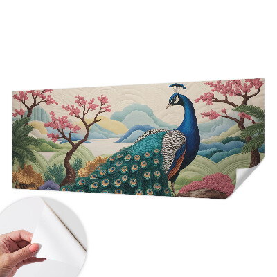 3D-Fototapete fürs Wohnzimmer Exotische Schönheit