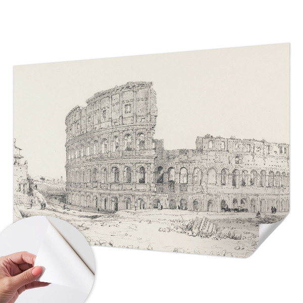 Selbstklebende Fototapete für die Wand Antike Ruinen