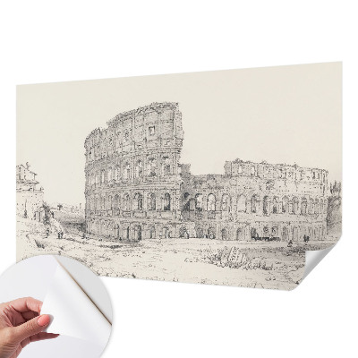 Selbstklebende Fototapete für die Wand Antike Ruinen