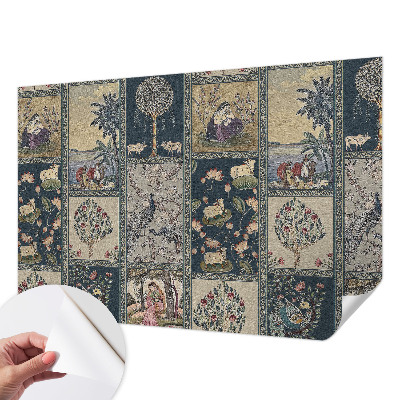 Selbstklebende Fototapete fürs Kinderzimmer Romantische Szene