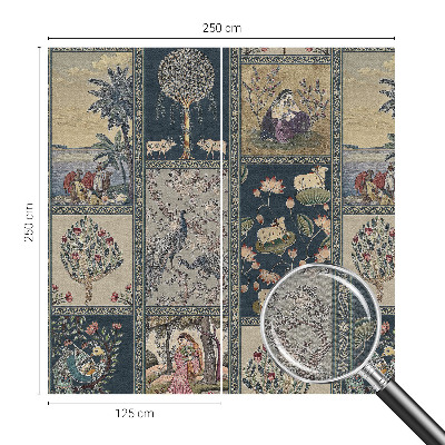 Selbstklebende Fototapete fürs Kinderzimmer Romantische Szene