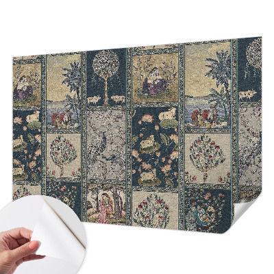 Selbstklebende Fototapete fürs Kinderzimmer Romantische Szene