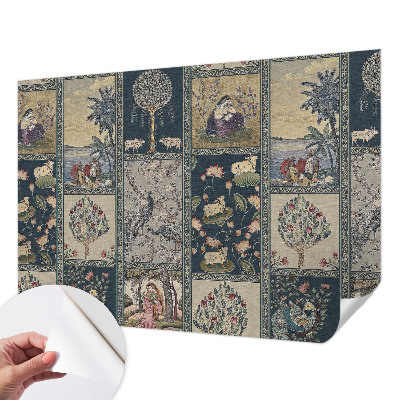 Selbstklebende Fototapete fürs Kinderzimmer Romantische Szene