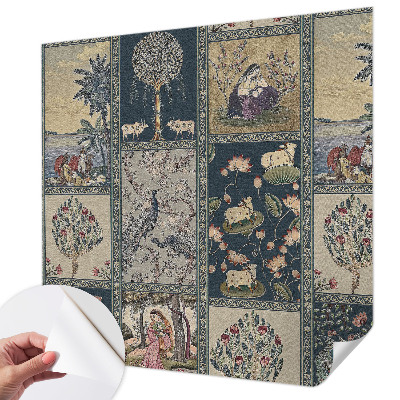 Selbstklebende Fototapete fürs Kinderzimmer Romantische Szene