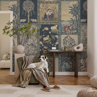 Selbstklebende Fototapete fürs Kinderzimmer Romantische Szene