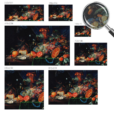 Fototapete in 3D-Optik Fruchtige Fülle