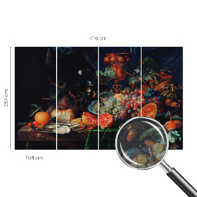 Fototapete in 3D-Optik Fruchtige Fülle