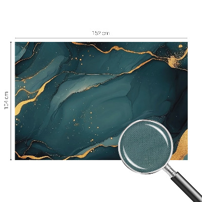 3D-Fototapete fürs Wohnzimmer Dunkelblaue Abstraktion