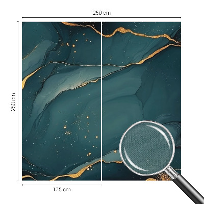 3D-Fototapete fürs Wohnzimmer Dunkelblaue Abstraktion