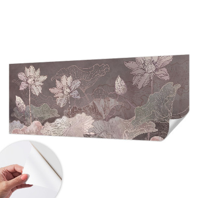 3D-Fototapete fürs Schlafzimmer Friedliche Botanik