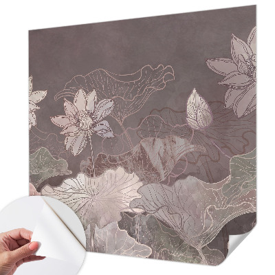 3D-Fototapete fürs Schlafzimmer Friedliche Botanik