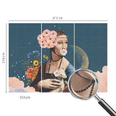 Fototapete nach Maß Florale Eleganz