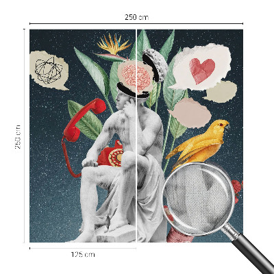 Moderne Fototapete nach Maß Surrealistische Kunst